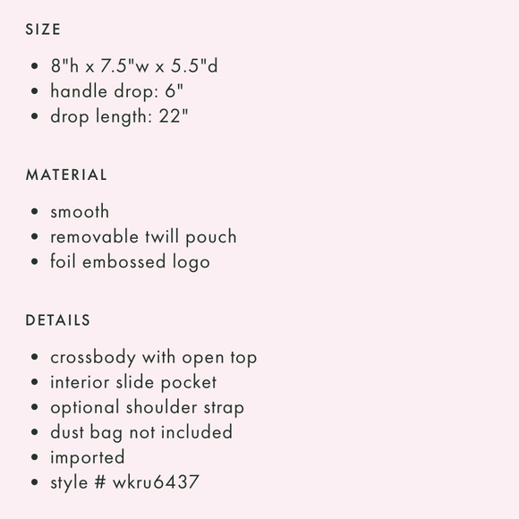 🔥 NWT KATE SPADE SUMMER BUCKET BAG 🔥 - Picture 4 of 4